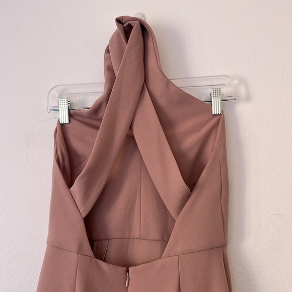 Jenny Yoo Collection Kayleigh Long Maxi Bridesmaid Dress Size 6 Whipped Apricot - Picture 10 of 16